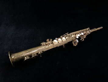 Selmer Paris Series II Soprano Saxophone, Serial #442334 – Raw Brass Finish with Fresh Overhaul